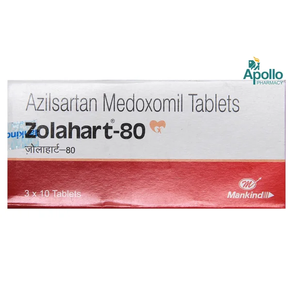 Zolahart-80 Tablet 10's