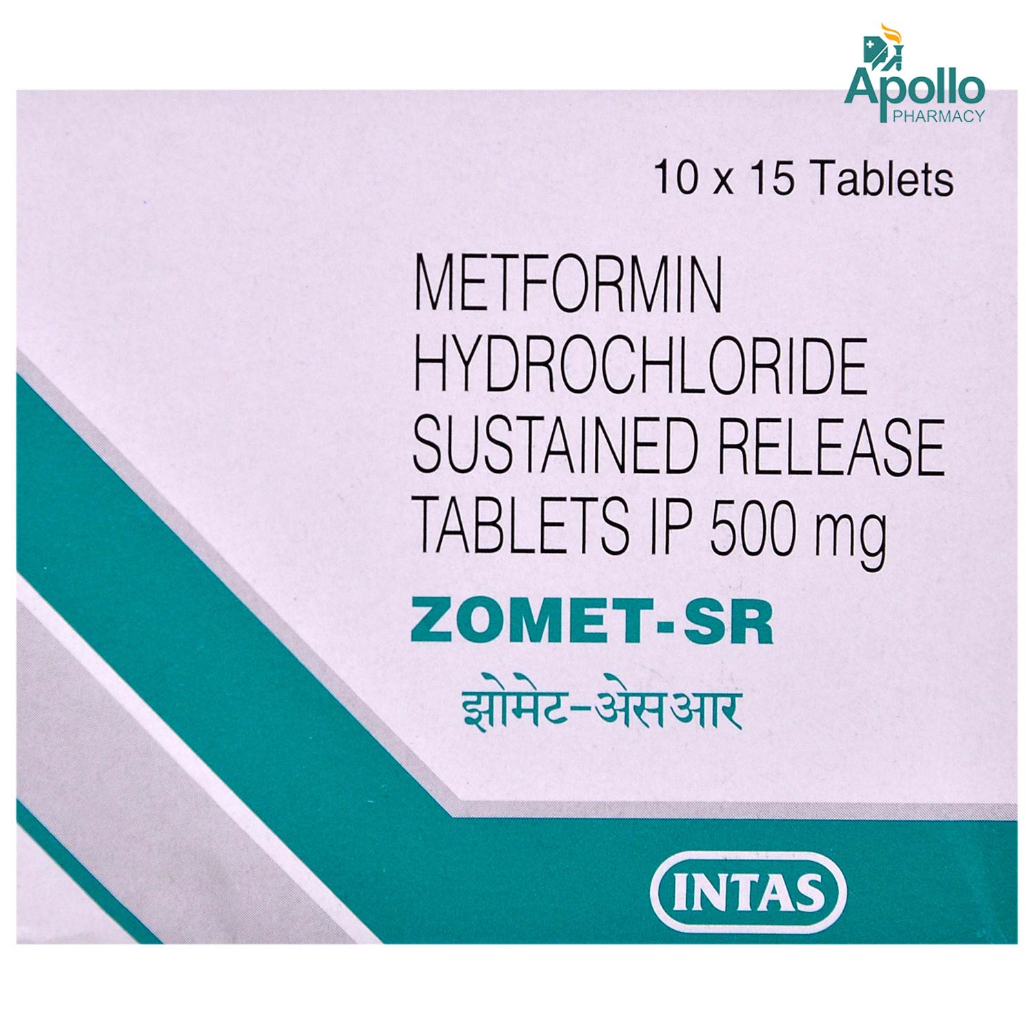 Zomet SR 500 Tablet 15's, Pack of 15 TABLETS Zomet SR 500 Tablet 15's, Pack of 15 TABLETS