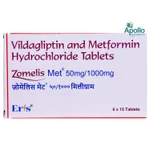 Zomelis Met 50/1000 Tablet 