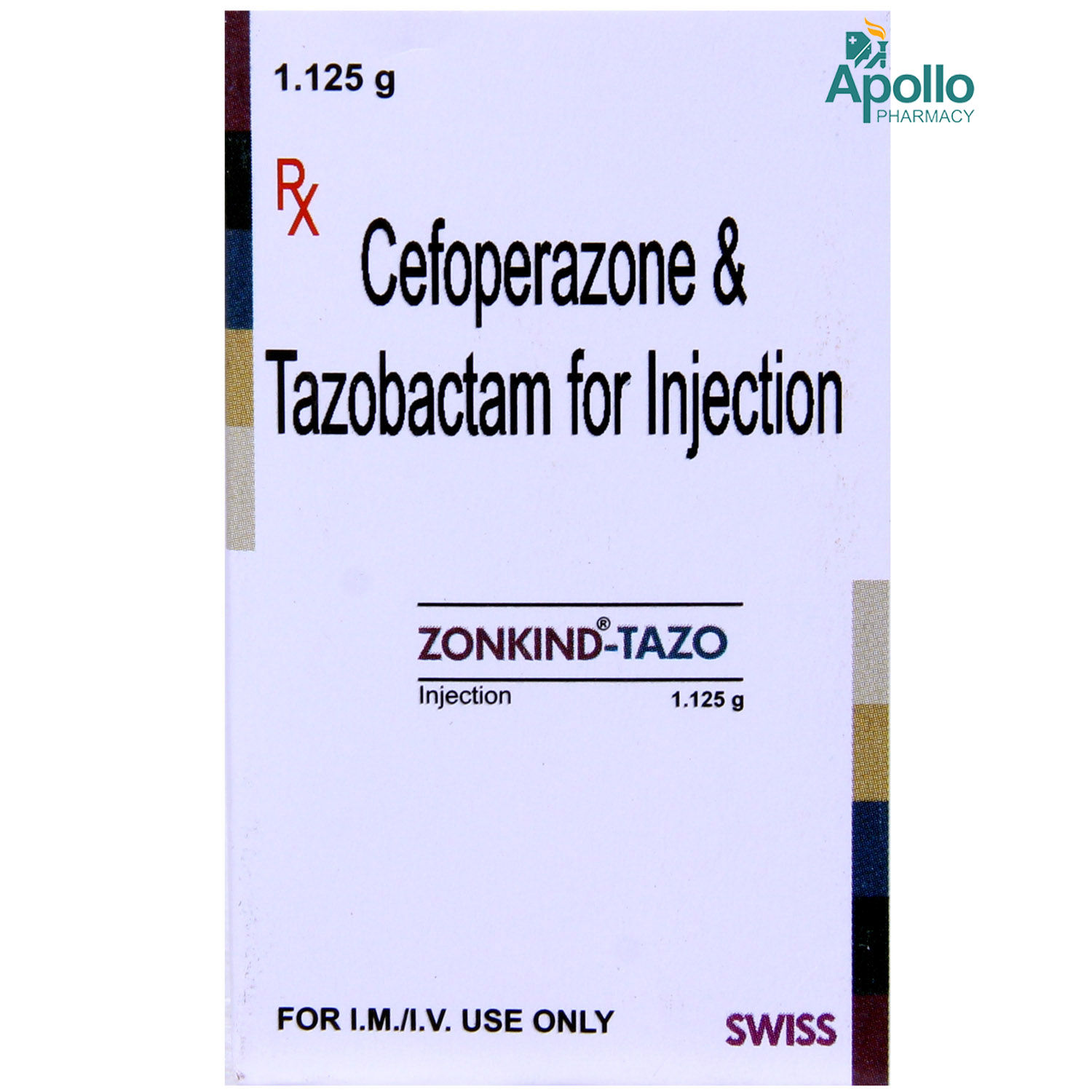 Buy Zonkind-Tazo 1.125gm Injection Online