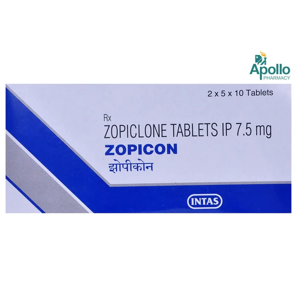 Zopicon Tablet 10's, Pack of 10 TABLETS