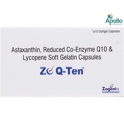 Zo Q Ten Capsule 10's, Pack of 10 CapsuleS