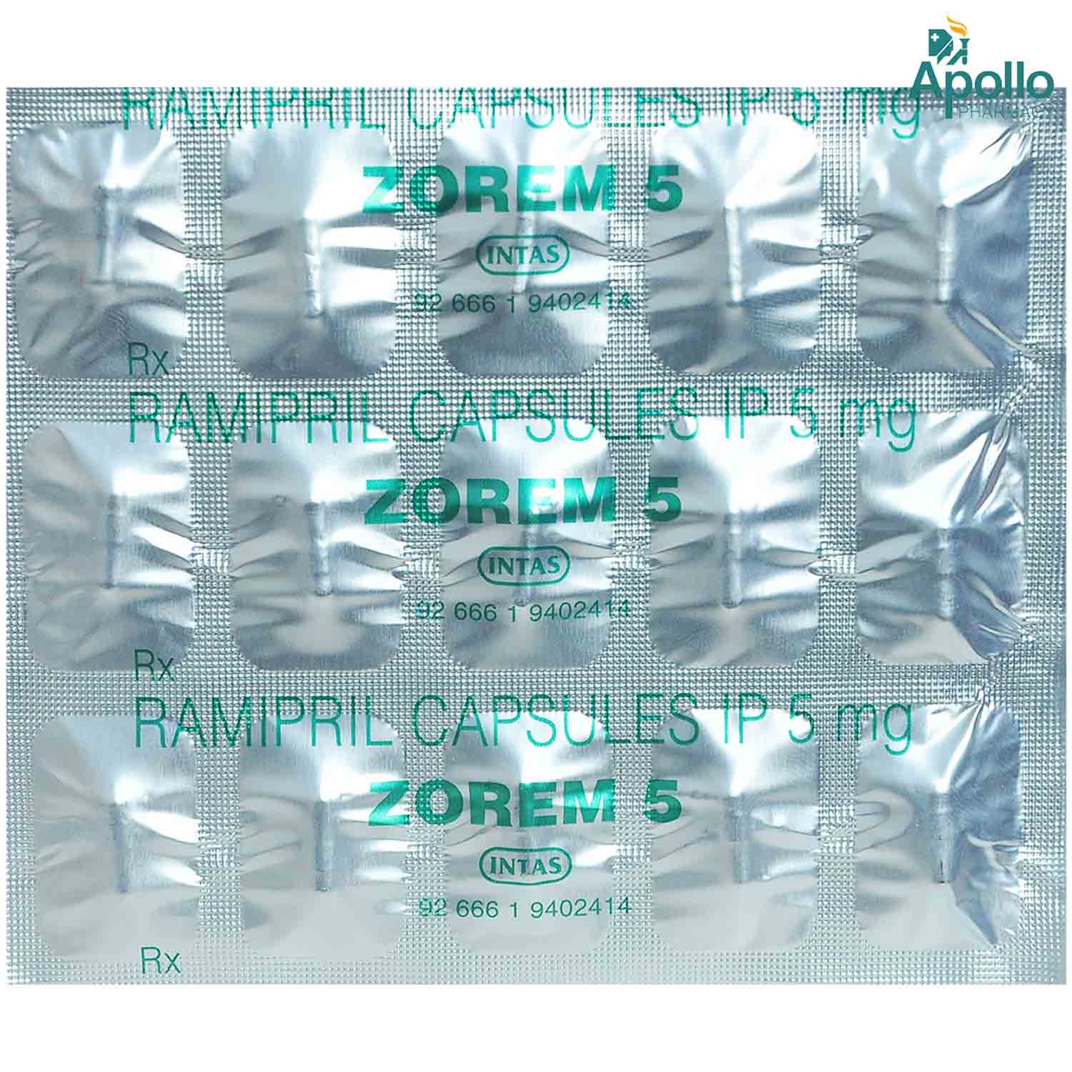 Zorem 5 Capsule 15's, Pack of 15 CAPSULES Zorem 5 Capsule 15's, Pack of 15 CAPSULES