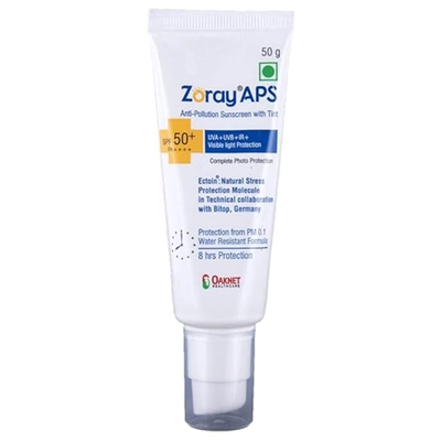 Zoray APS Next SPF50+ Cream 50 gm, Pack of 1