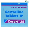 Zosert 25 Tablet 10's