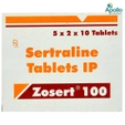 Zosert 100 Tablet 10's