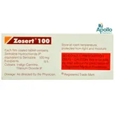 Zosert 100 Tablet 10's, Pack of 10 TABLETS
