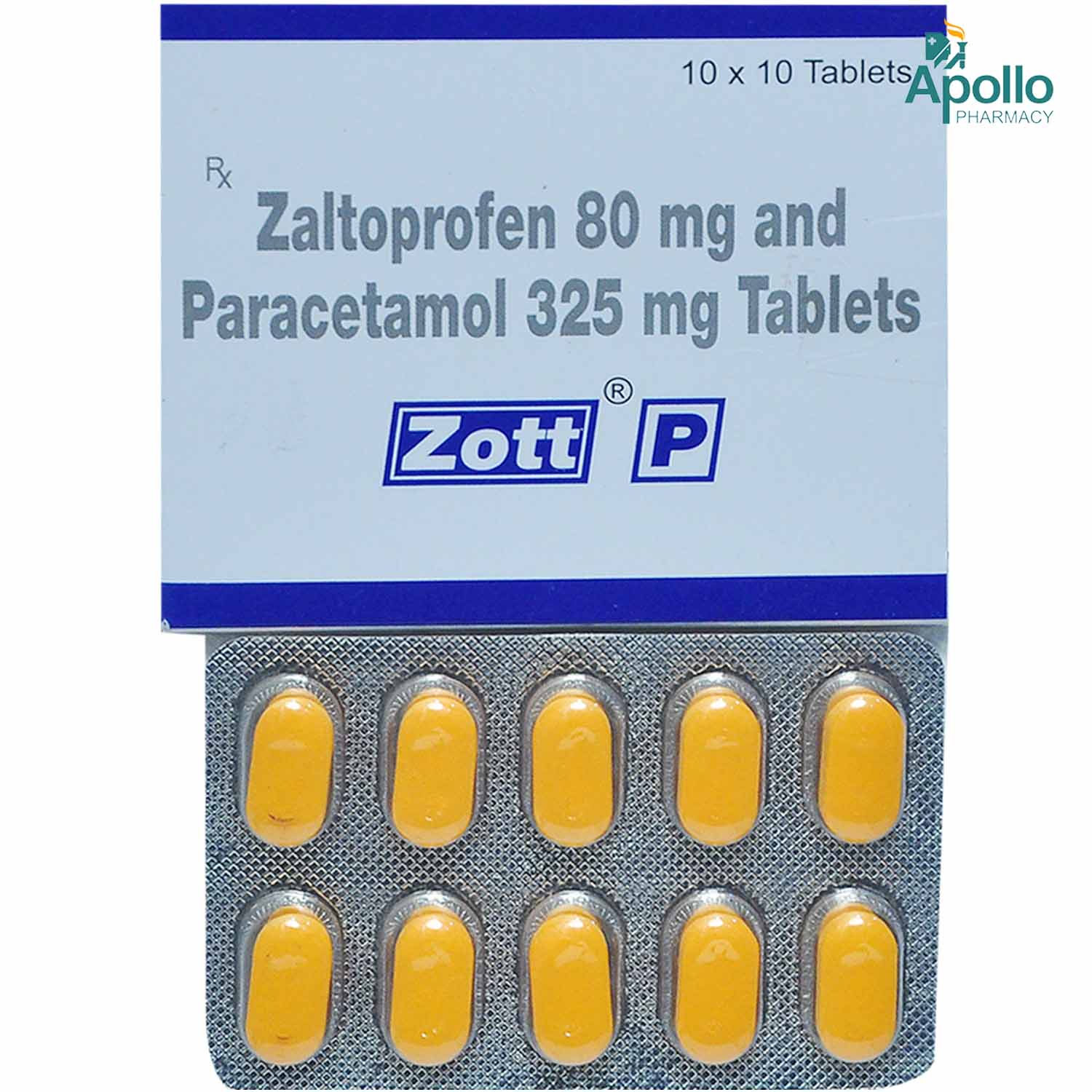 Buy Zott P Tablet 10's Online