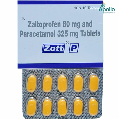 Zott P Tablet 10's, Pack of 10 TABLETS