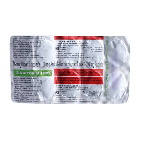 Zucator M 1000 Tablet 10's