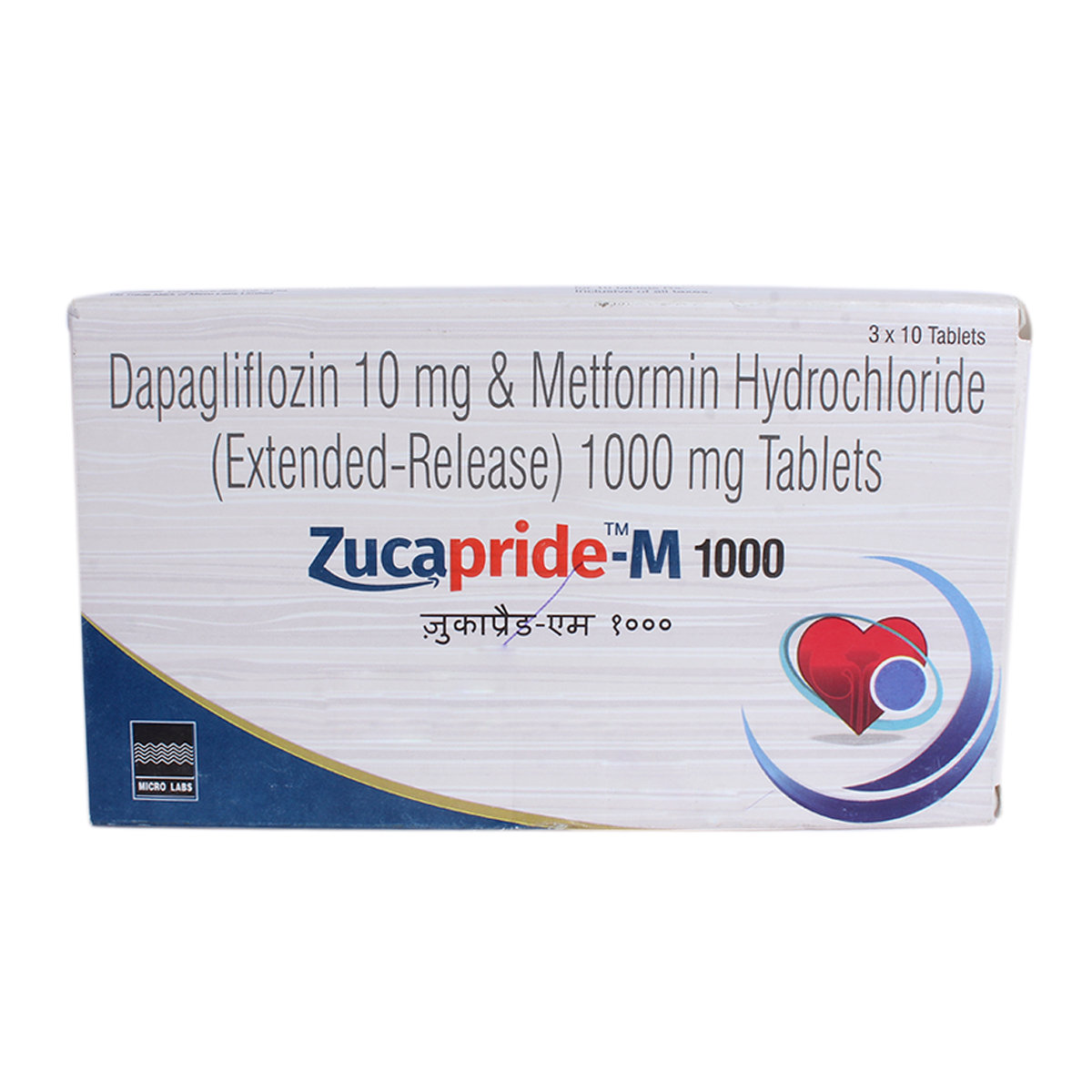 Zucapride-M 1000 Tablet 10's, Pack of 10 TABLETS Zucapride-M 1000 Tablet 10's, Pack of 10 TABLETS
