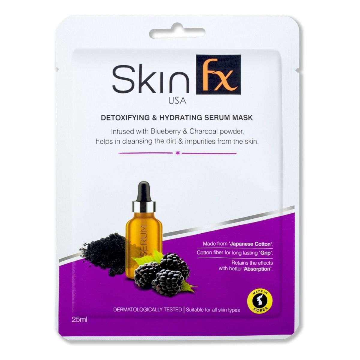 Skin Fx Detoxifying & Hydrating Serum Mask, 25 ml Price, Uses, Side