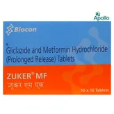 Zuker MF Tablet 10's, Pack of 10 TABLET PRS
