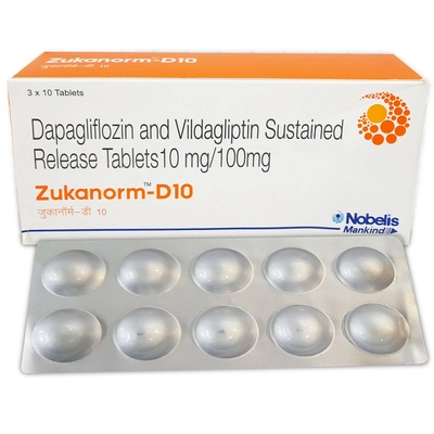 Zukanorm-D10 Tablet 10's, Pack of 10 TabletS