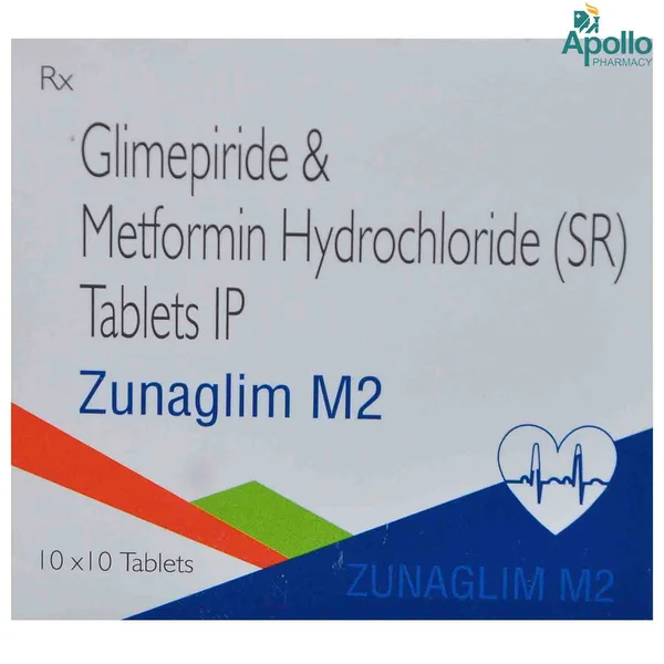 Zunaglim M 2 Tablet 10's