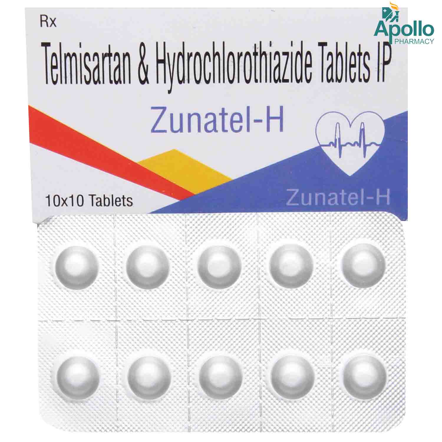 Zunatel-H Tablet 10's, Pack of 10 Zunatel-H Tablet 10's, Pack of 10