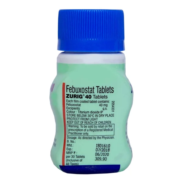 Zurig 40 Tablet 30's