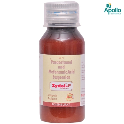 Zydol-P Suspension 60ml, Pack of 1 Liquid