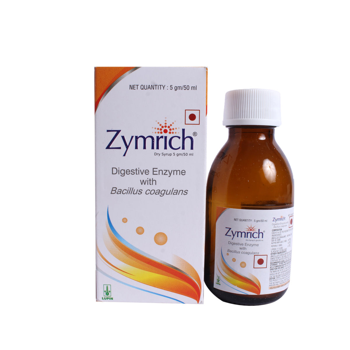 Buy Zymrich Dry Syrup 50 ml Online