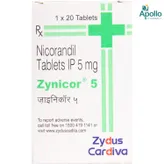 Zynicor 5 Tablet 20's, Pack of 1 Tablet