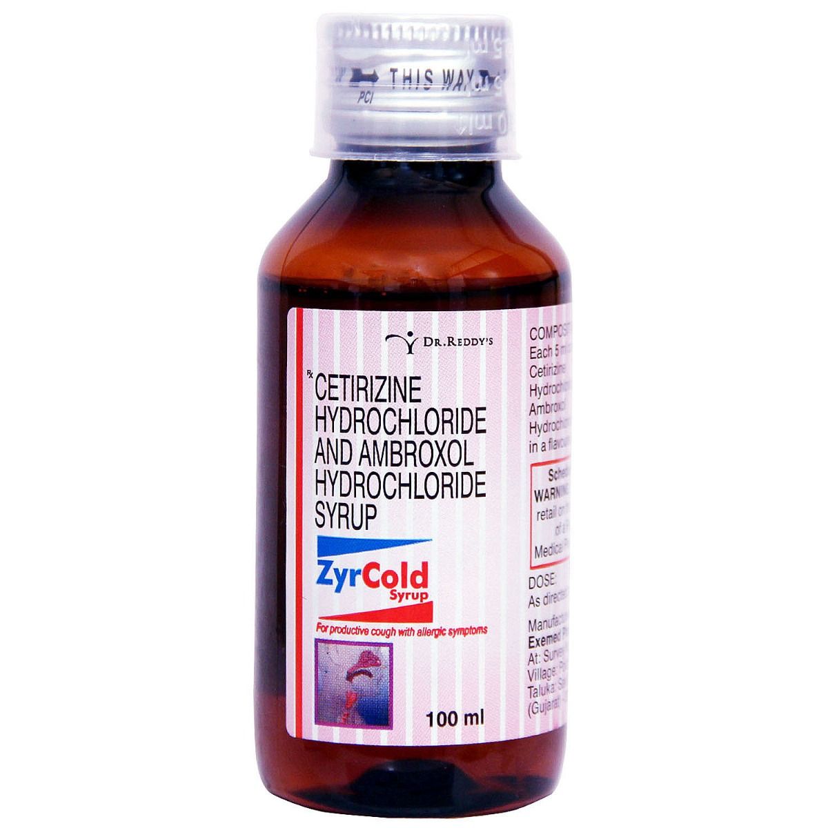 ZyrCold Syrup 100 ml Price, Uses, Side Effects, Composition Apollo