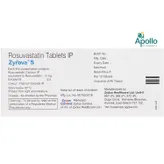 Zyrova 5 Tablet 10's, Pack of 10 TABLETS