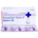 Zyrova 10 Tablet 10's, Pack of 10 TABLETS