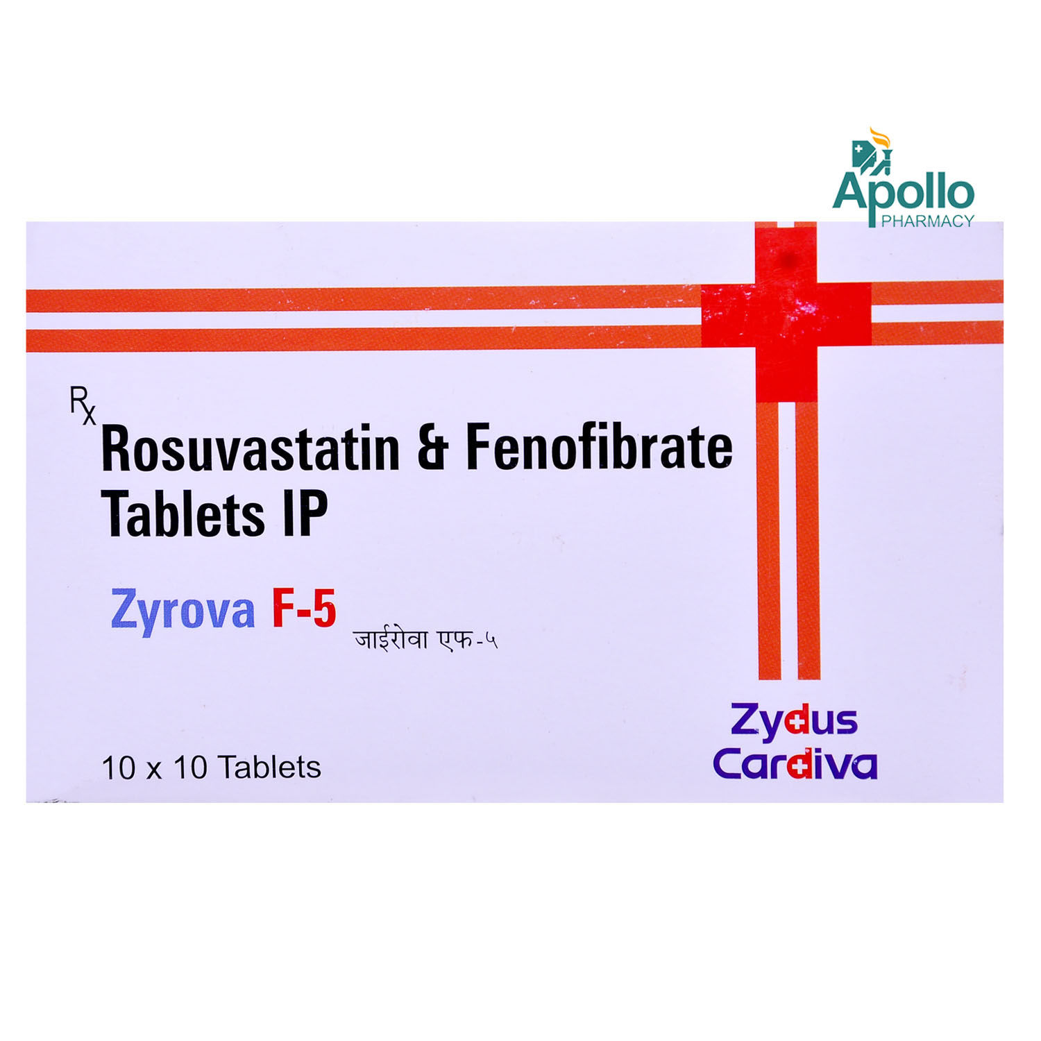 Zyrova F-5 Tablet | Uses, Side Effects, Price | Apollo Pharmacy