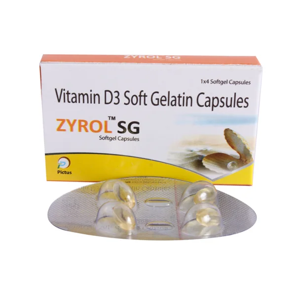 Zyrol SG Softgel Capsule 4's, Pack of 4 CAPSULES