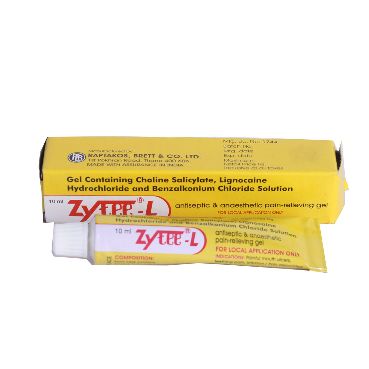 Zytee L Gel 10 ml Price, Uses, Side Effects, Composition Apollo Pharmacy