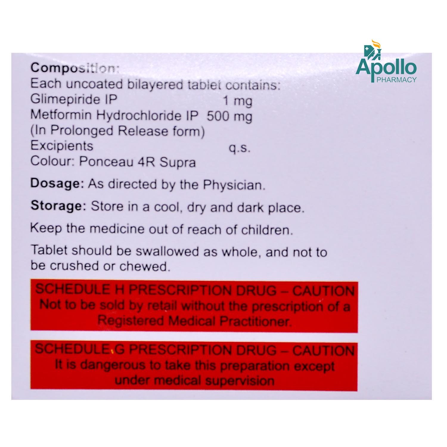 ZYVANA M 1MG TABLET 10'S, Pack of 10 TabletS ZYVANA M 1MG TABLET 10'S, Pack of 10 TabletS