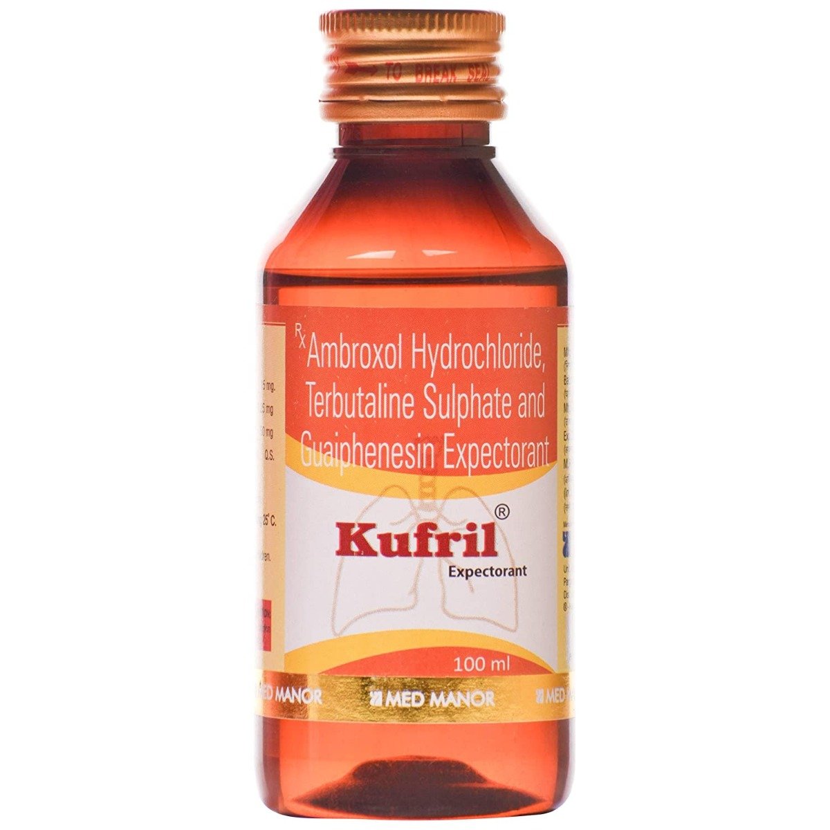 Kufril Expectorant 100 ml, Pack of 1 EXPECTORANT Kufril Expectorant 100 ml, Pack of 1 EXPECTORANT