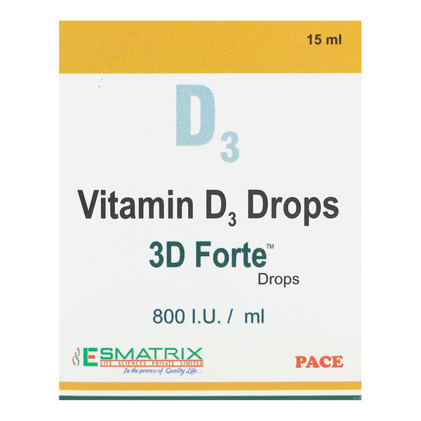 3D Forte Drops 15 ml, Pack of 1 3D Forte Drops 15 ml, Pack of 1
