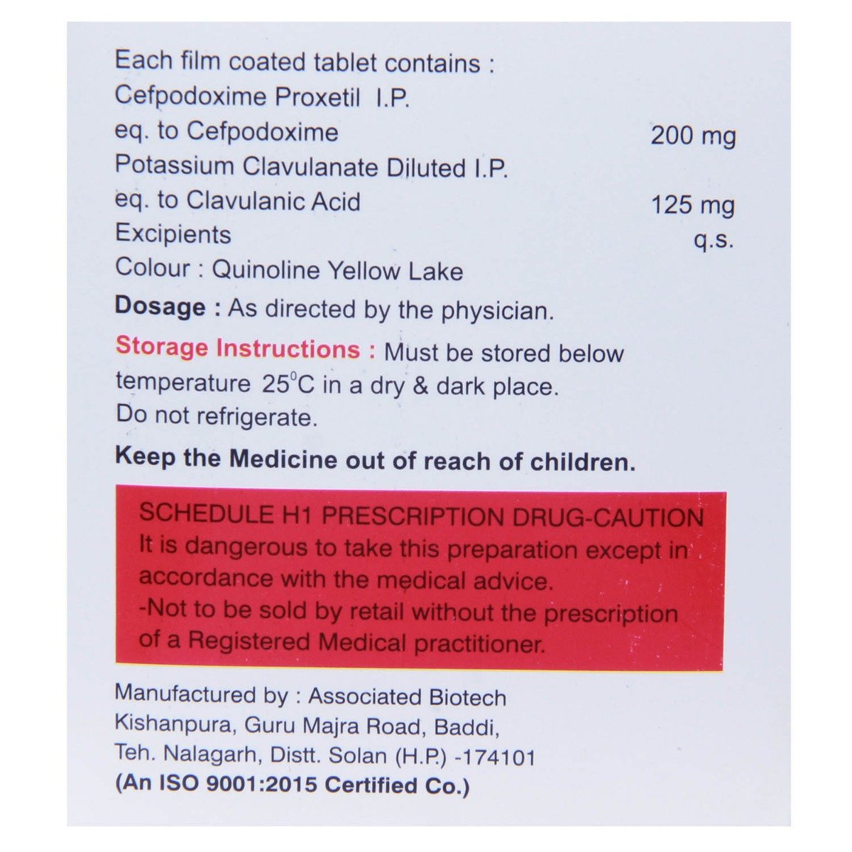 3G DOX CV 325MG TABLET 10'S, Pack of 10 TABLETS 3G DOX CV 325MG TABLET 10'S, Pack of 10 TABLETS