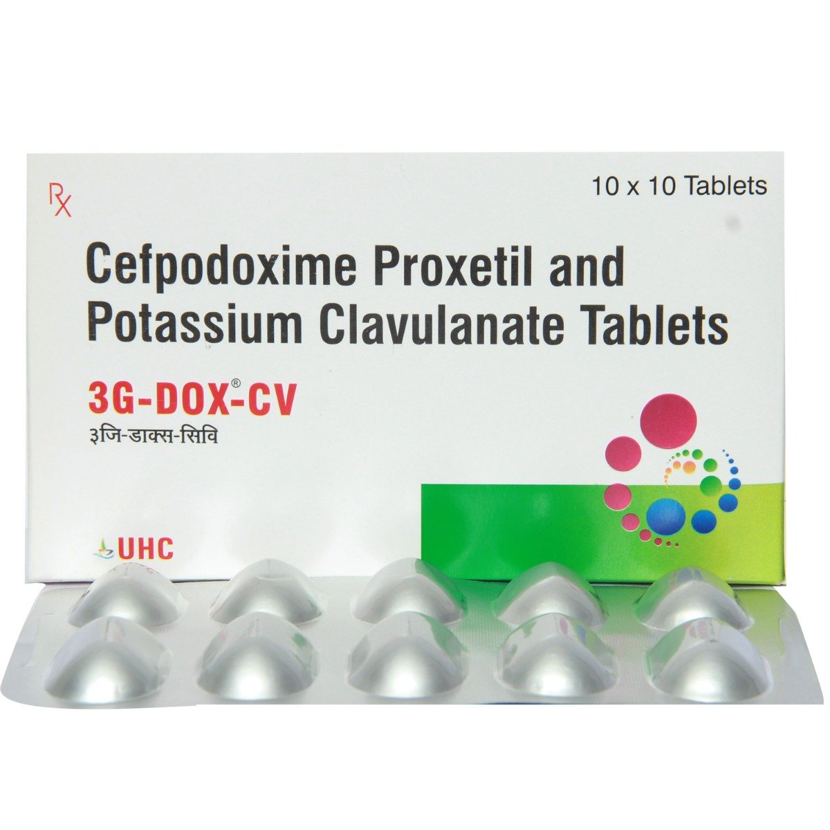 3G DOX CV 325MG TABLET 10'S, Pack of 10 TABLETS 3G DOX CV 325MG TABLET 10'S, Pack of 10 TABLETS