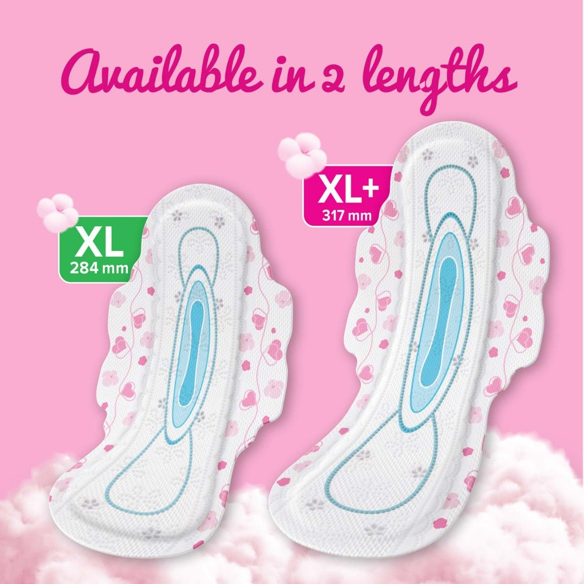 Whisper Ultra Skin Love Soft Sanitary Pads for Women XL, 30 Count, Pack of 1 Whisper Ultra Skin Love Soft Sanitary Pads for Women XL, 30 Count, Pack of 1