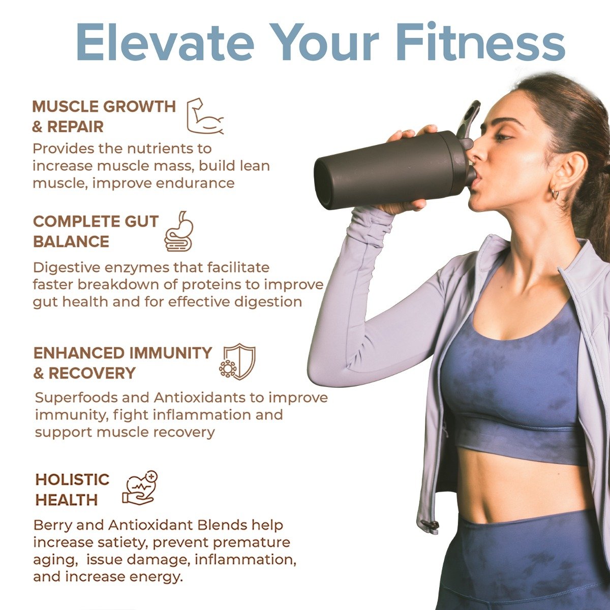 Wellbeing Nutrition Plant Protein French Vanilla Caramel Flavour Powder, 500 gm, Pack of 1 Wellbeing Nutrition Plant Protein French Vanilla Caramel Flavour Powder, 500 gm, Pack of 1