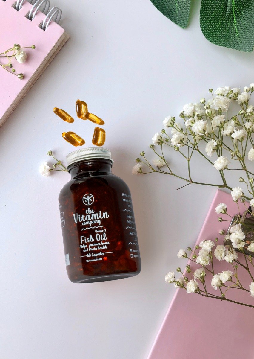 The Vitamin Company Omega-3 Fish Oil, 60 Capsules, Pack of 1 The Vitamin Company Omega-3 Fish Oil, 60 Capsules, Pack of 1