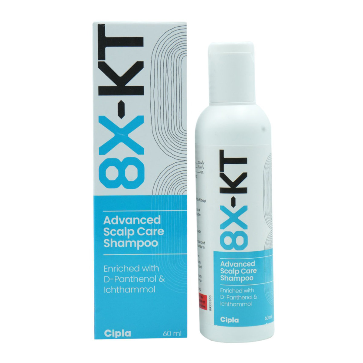 8X-KT Shampoo 60 ml, Pack of 1 Shampoo 8X-KT Shampoo 60 ml, Pack of 1 Shampoo