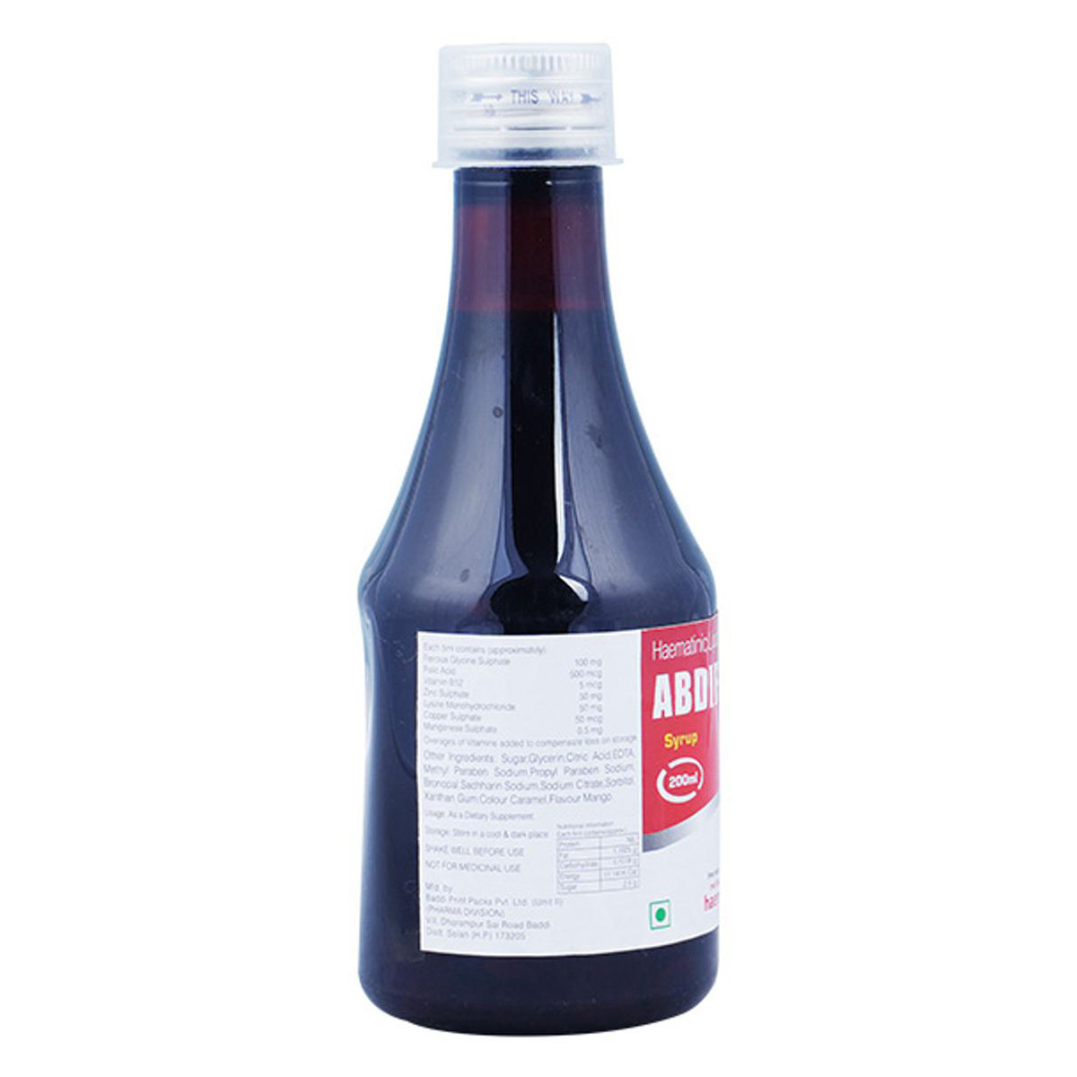Abdifer Syrup 200 ml, Pack of 1 Abdifer Syrup 200 ml, Pack of 1