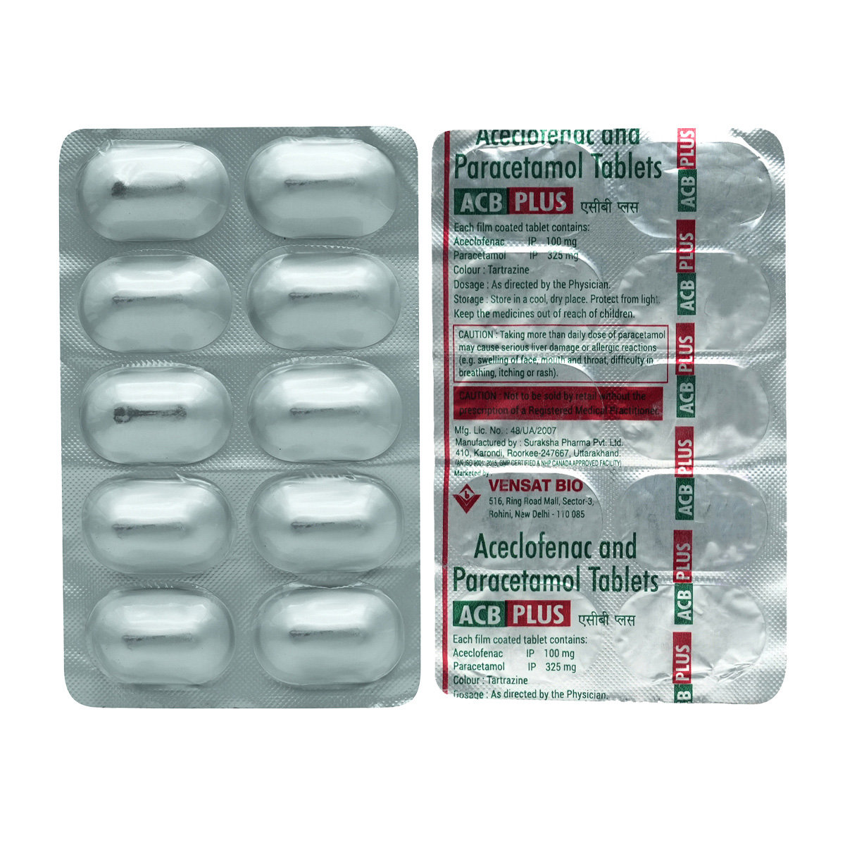 Acb Plus Tablet 10's, Pack of 10 TabletS Acb Plus Tablet 10's, Pack of 10 TabletS