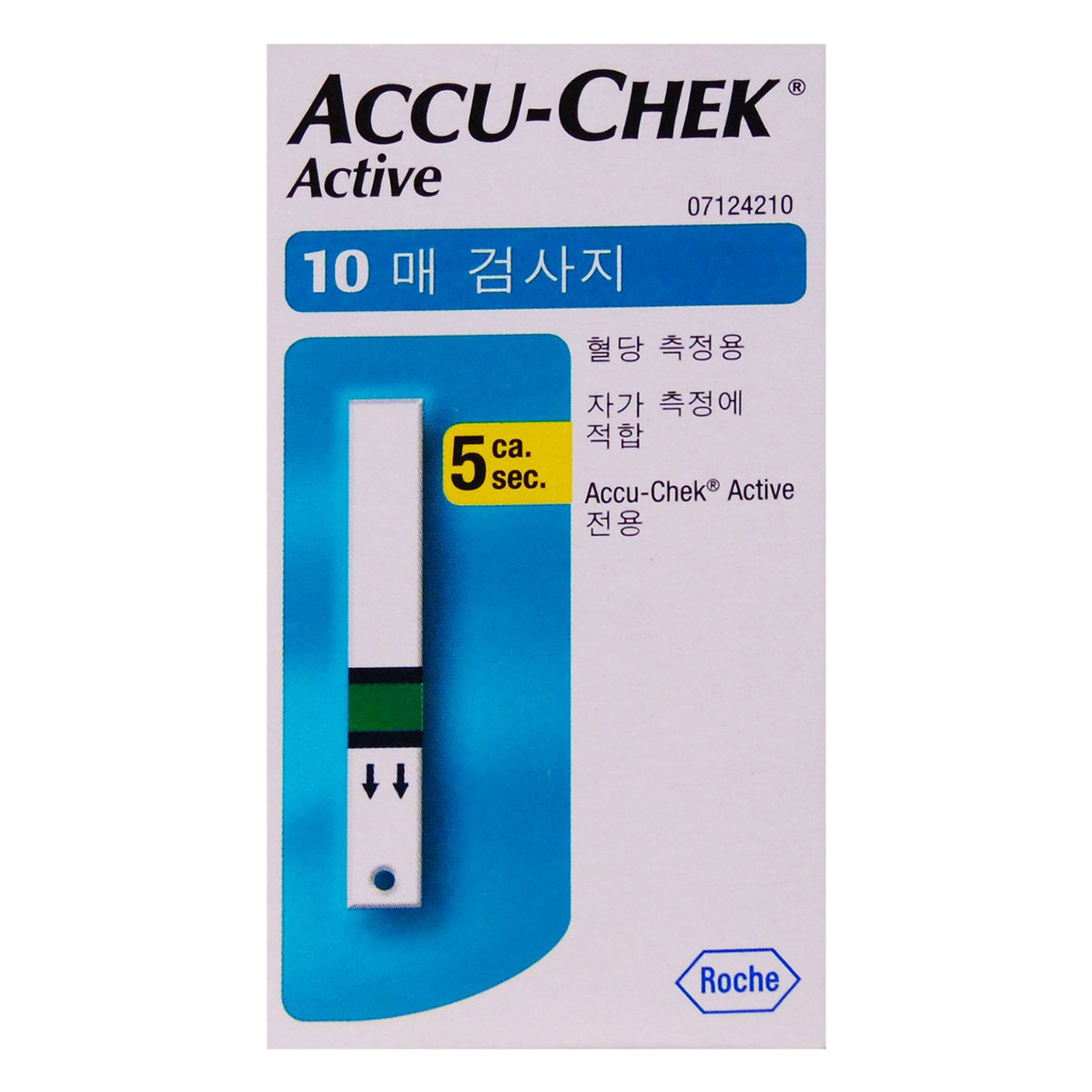 Accu-Chek Active Test Strips, 10 Count, Pack of 1 Accu-Chek Active Test Strips, 10 Count, Pack of 1