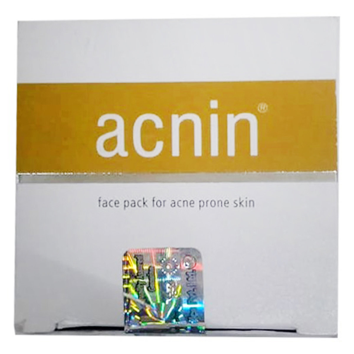 Acnin Face Pack 50 gm | Controls Oil, Acne & Pimple | Tightens Pore | For Acne Prone Skin, Pack of 1 Acnin Face Pack 50 gm | Controls Oil, Acne & Pimple | Tightens Pore | For Acne Prone Skin, Pack of 1