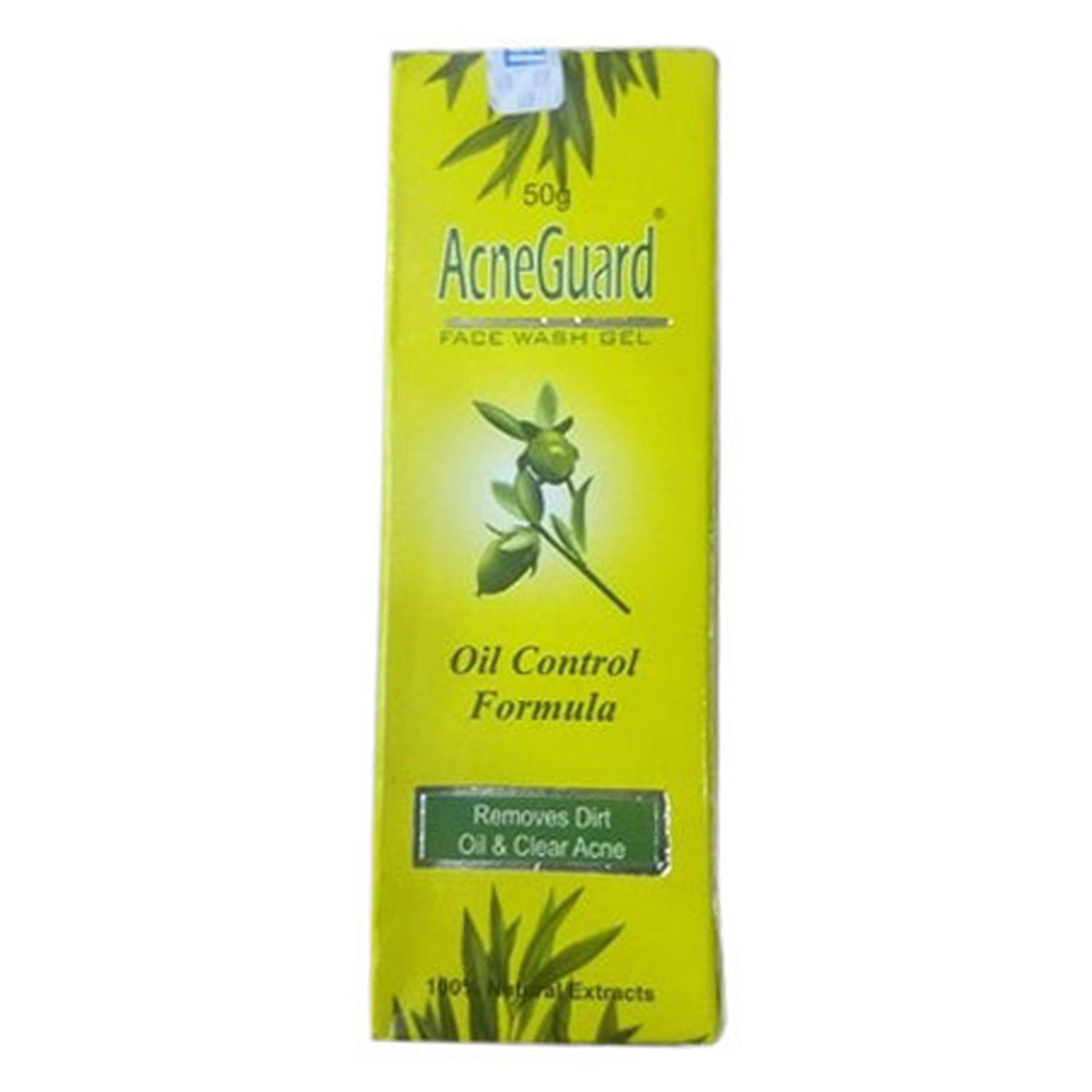 Acneguard Face Wash Gel 50 gm | 100% Natural Extract | Controls Oil | Clear Acne & Clogged Pores | For All Skin Type, Pack of 1 Acneguard Face Wash Gel 50 gm | 100% Natural Extract | Controls Oil | Clear Acne & Clogged Pores | For All Skin Type, Pack of 1
