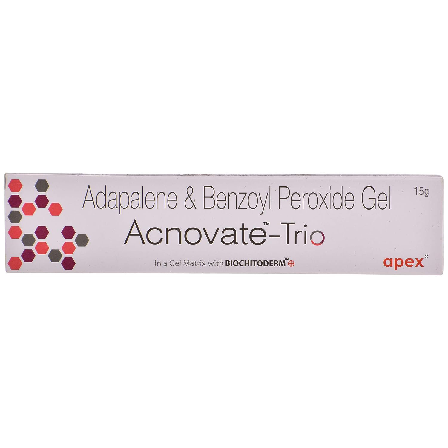 Acnovate Trio Gel 15 gm, Pack of 1 GEL Acnovate Trio Gel 15 gm, Pack of 1 GEL