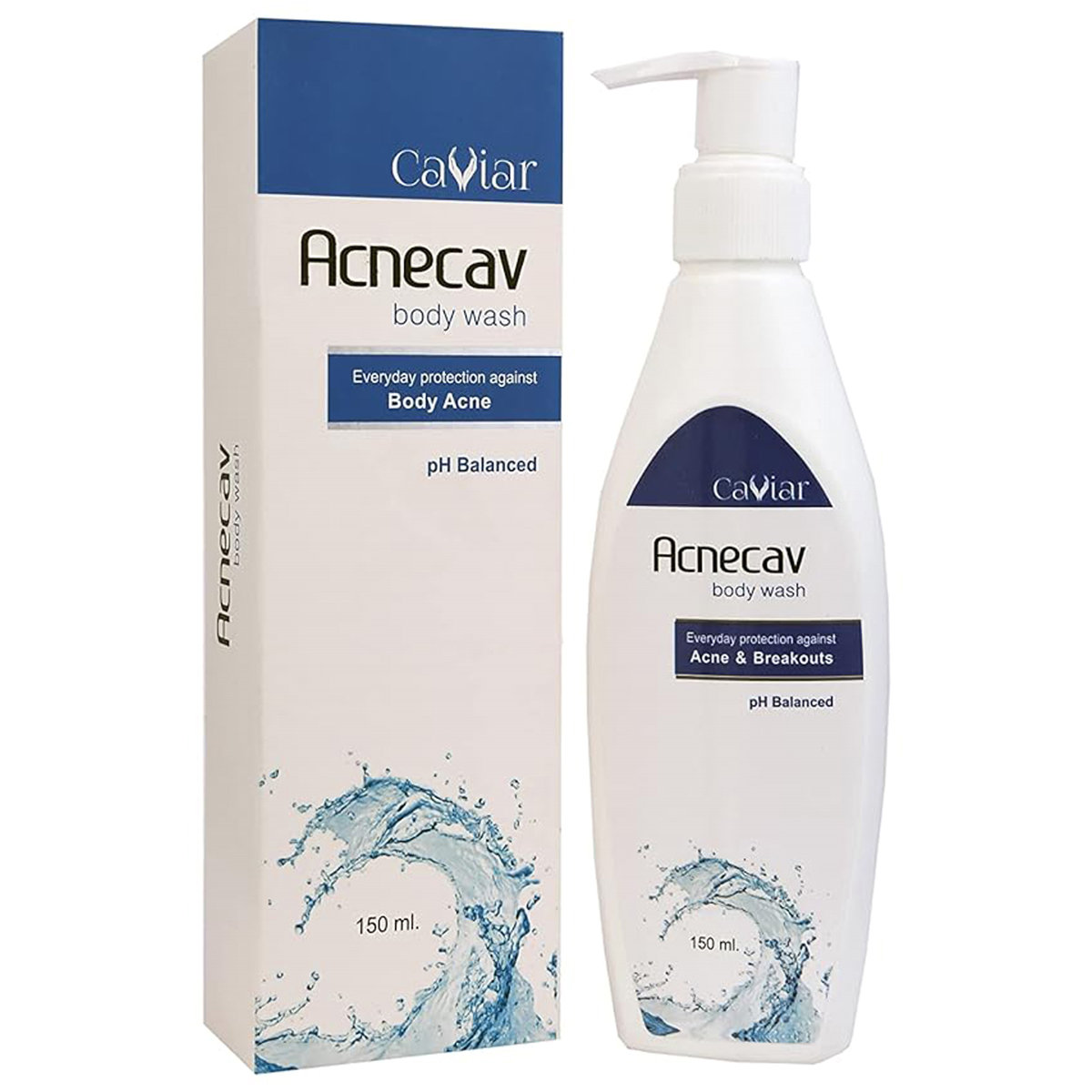 Acnecav Body Wash 150 ml, Pack of 1 Acnecav Body Wash 150 ml, Pack of 1