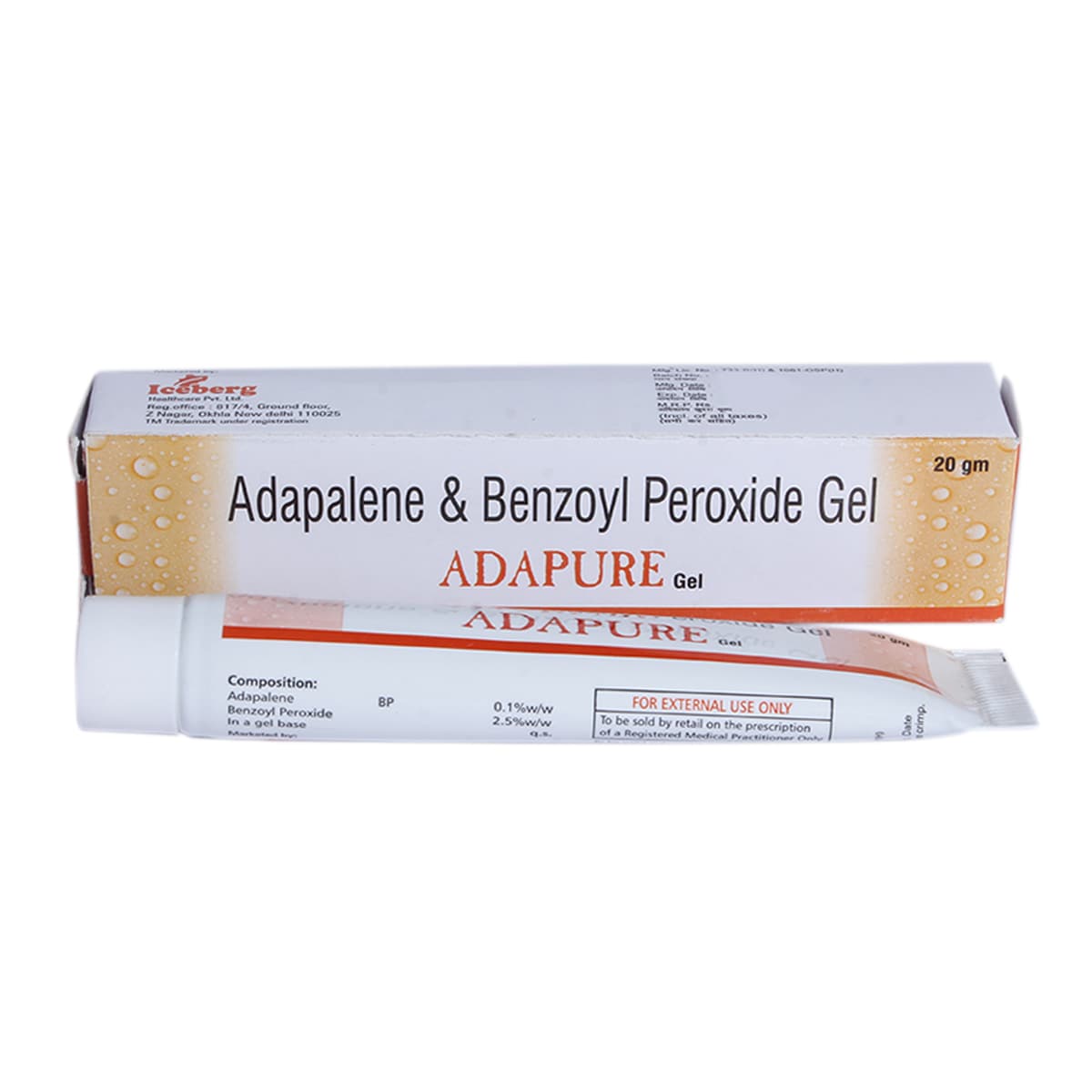 Adapure Gel 20gm, Pack of 1 Gel Adapure Gel 20gm, Pack of 1 Gel