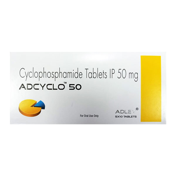 Adcyclo 50 Tablet 10's, Pack of 10 TABLETS Adcyclo 50 Tablet 10's, Pack of 10 TABLETS