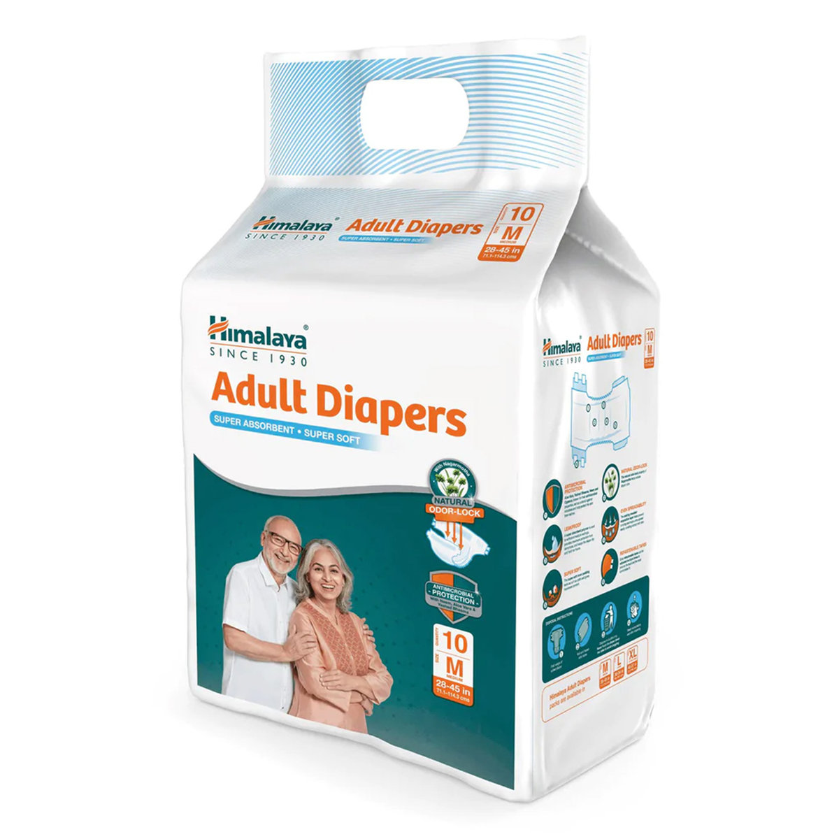 Himalaya Adult Diapers Medium, 10 Count, Pack of 1 Himalaya Adult Diapers Medium, 10 Count, Pack of 1