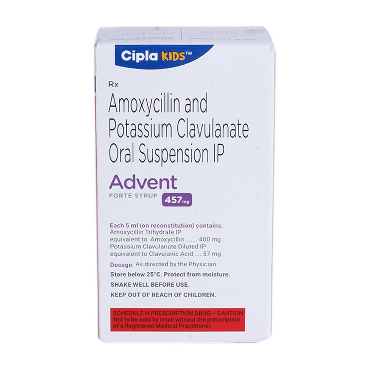 Advent Forte 457 mg Tangy Orange Flavour Syrup 60 ml, Pack of 1 Syrup Advent Forte 457 mg Tangy Orange Flavour Syrup 60 ml, Pack of 1 Syrup